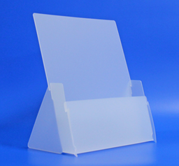 Zeige Details für Prospekthalter "PP plano", A4  Bild von Prospekthalter "PP plano", A4