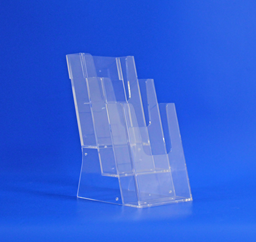 Zeige Details für Prospektständer 1/3 A4 3-Fach (6008) Bild von Prospektständer 1/3 A4 3-Fach (6008)