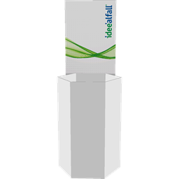 Zeige Details für Werbewand Sechseckschütte mit Digitaldruck Bild von Werbewand Sechseckschütte mit Digitaldruck