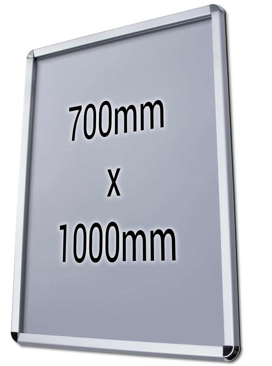 Image de Klapprahmen 700x1000mm mit Sicherheitsverschluss (32mm Profil)