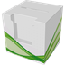 Losbox quadratisch aus Karton bedruckt