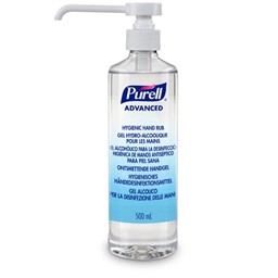 Bild von  6x500ml PURELL® Advanced Hygienisches Händedesinfektionsmittel, inkl. 1 x Handpumpe